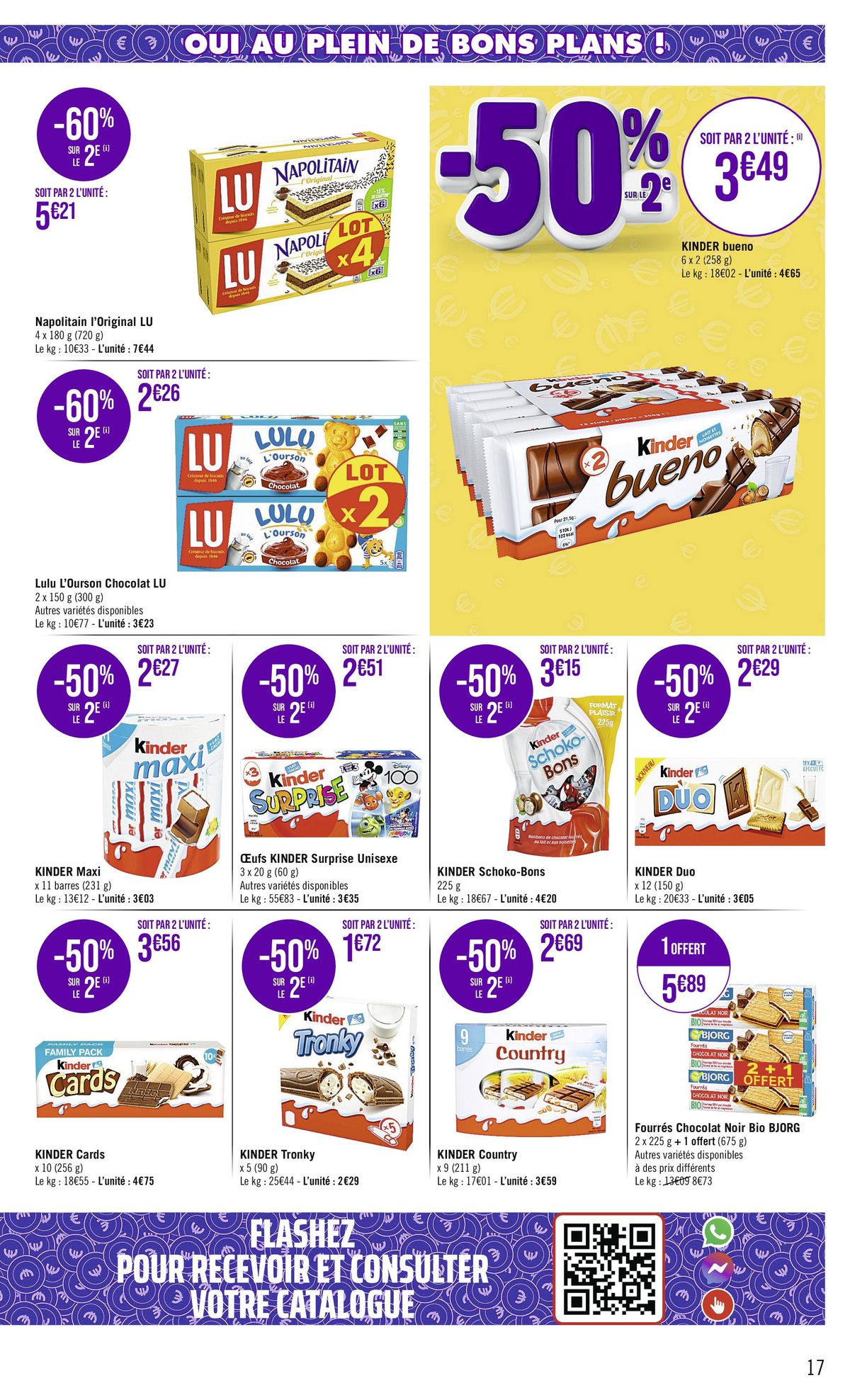 Catalogue OUI AU PLEIN DE BONS PLANS !, page 00017