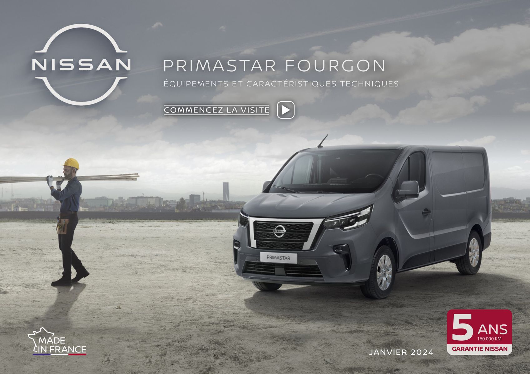 Catalogue Nissan Primastar, page 00001