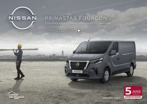 Promos de Auto et Moto à Istres | Nissan Primastar sur Nissan | 12/01/2024 - 12/01/2025