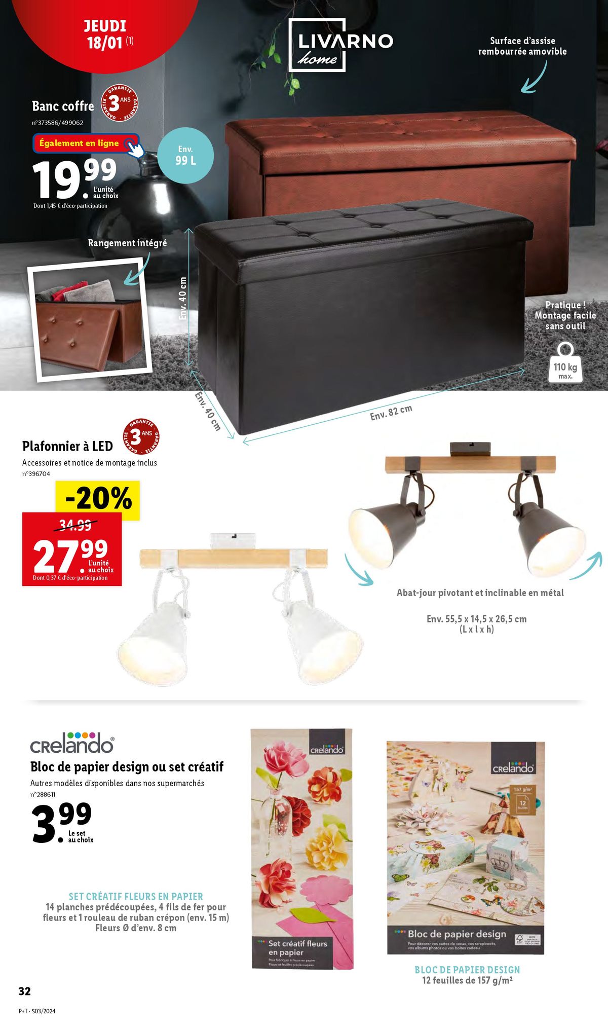 Catalogue À vos marques à prix LIDL !, page 00032