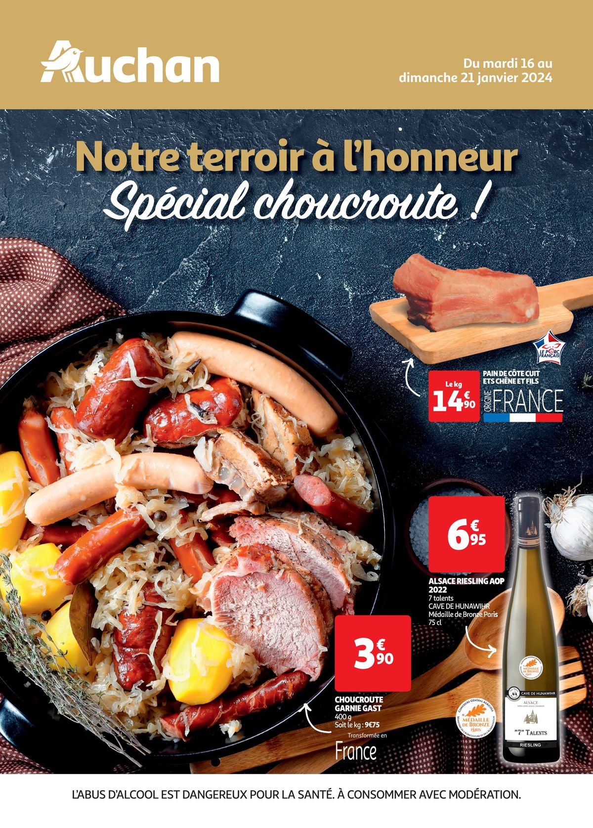 Catalogue Notre terroir à l'honneur. Spécial choucroute !, page 00001