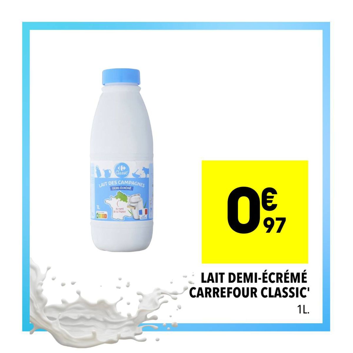 Catalogue Votre lait à PRIX CHOC chez Supeco !, page 00001