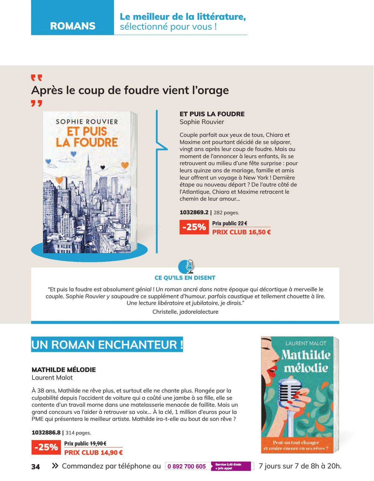 Catalogue Catalogue France Loisirs, page 00034