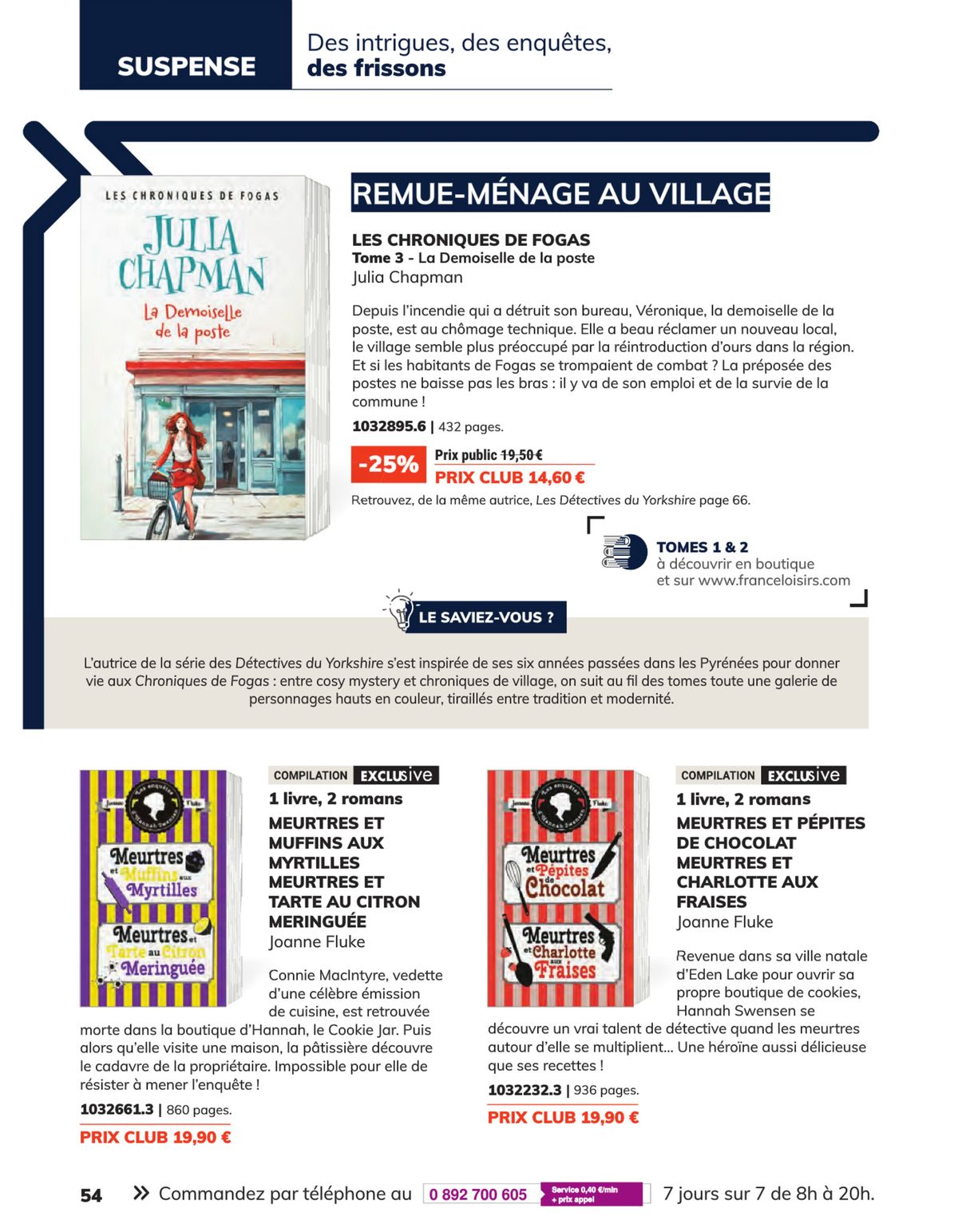 Catalogue Catalogue France Loisirs, page 00054