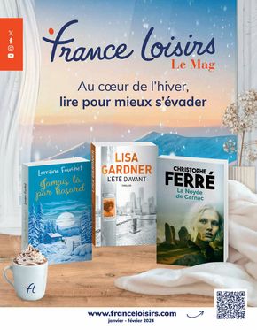 Promos de Librairies à Albertville | Catalogue France Loisirs sur France Loisirs | 15/01/2024 - 29/02/2024