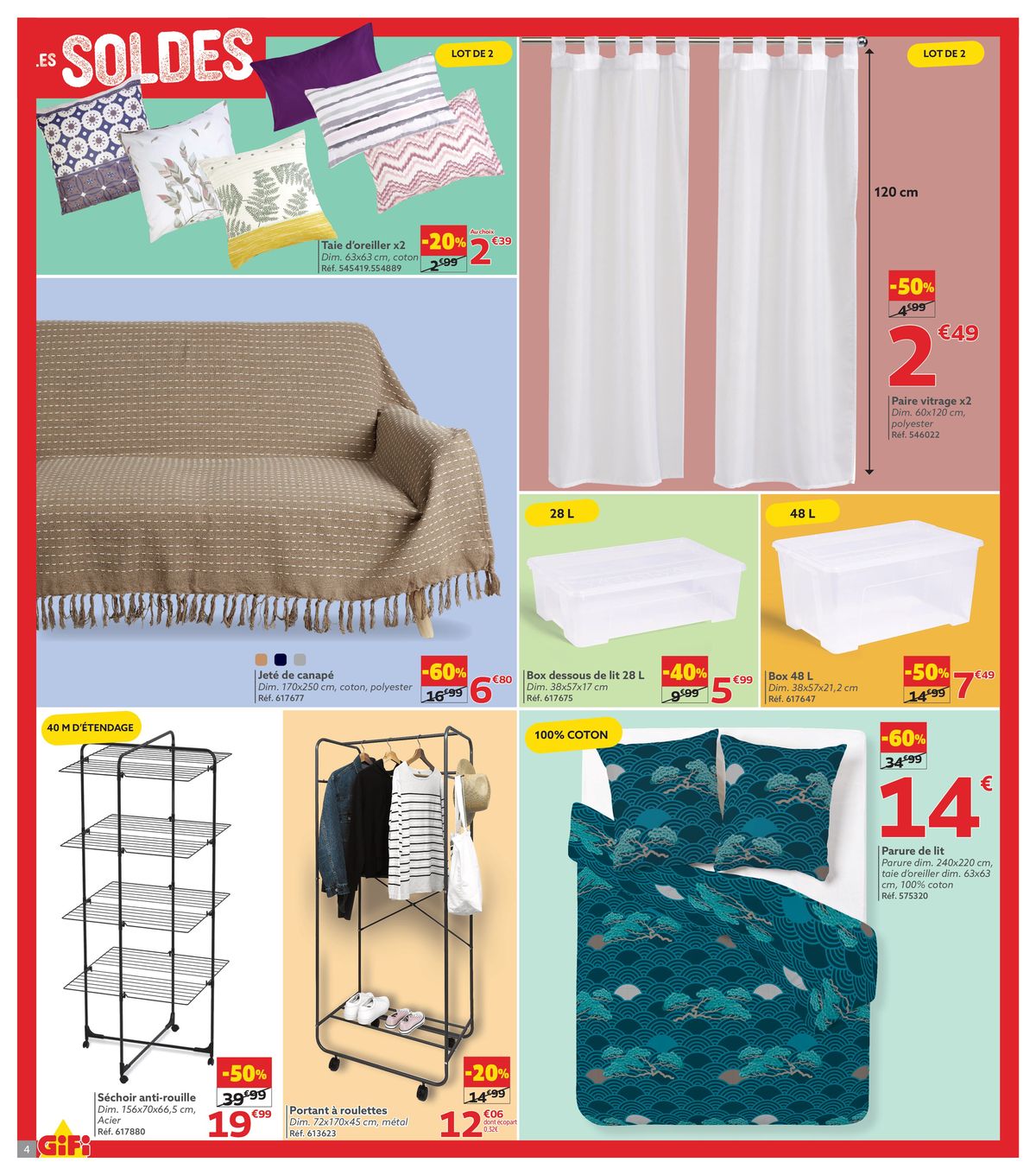 Catalogue GiFi - Les Soldes, page 00004