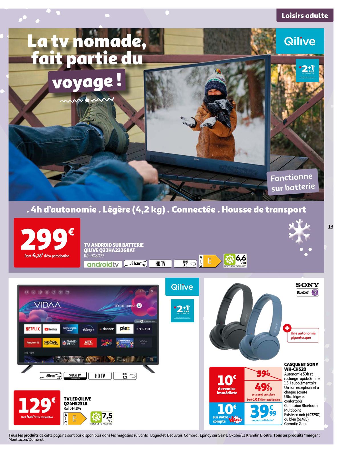 Catalogue Le catalogue de vos vacances d'hiver !, page 00013