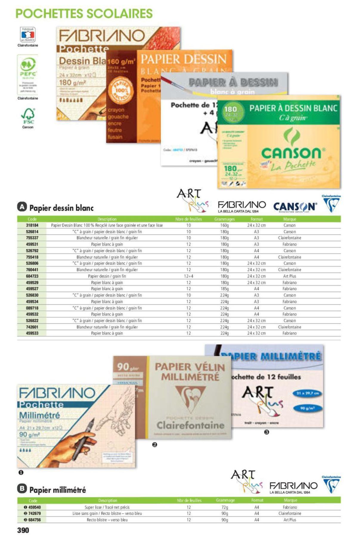 Catalogue Catalogue général Calipage 2024, page 00322