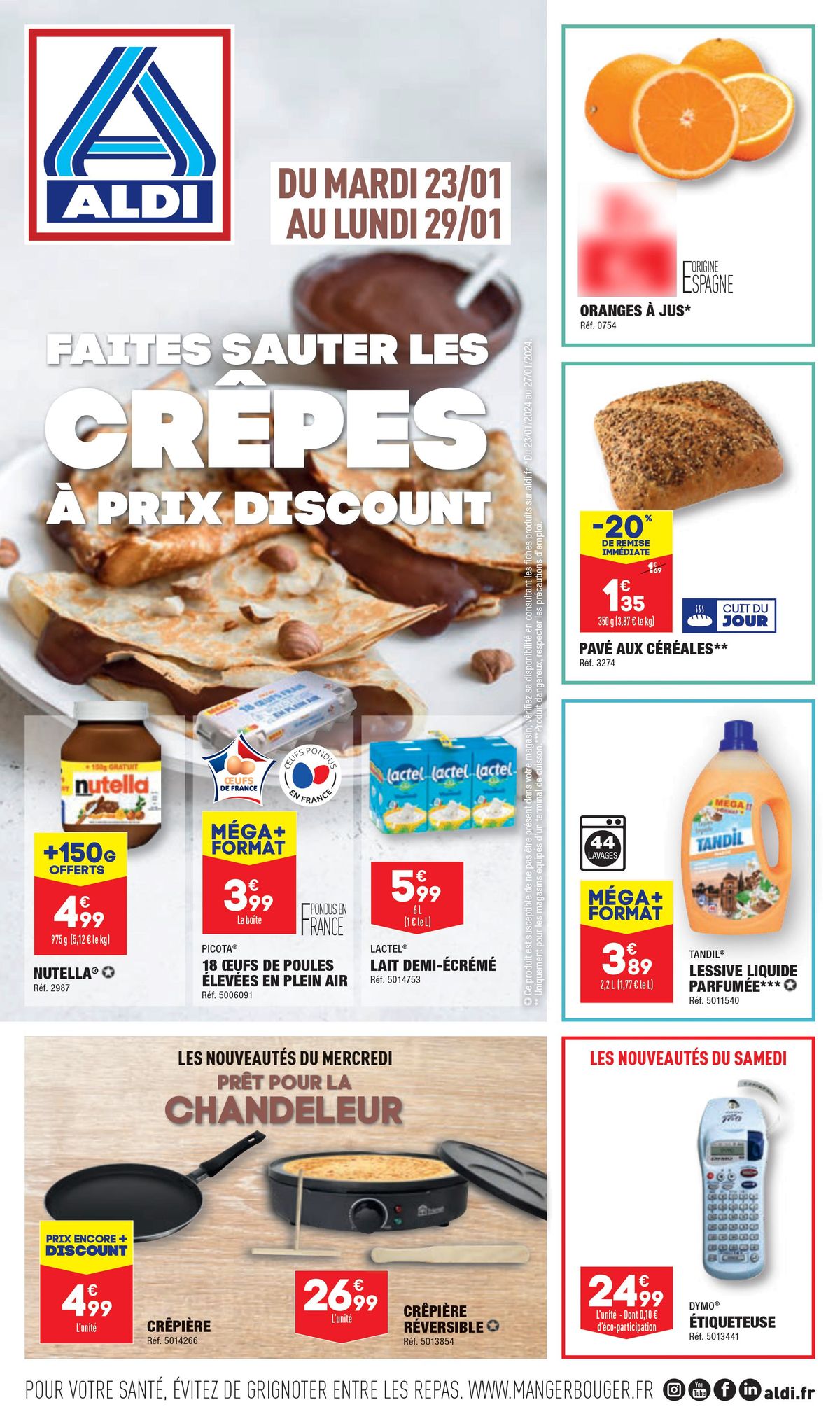 Catalogue Faites sauter les crêpes à prix discount, page 00001