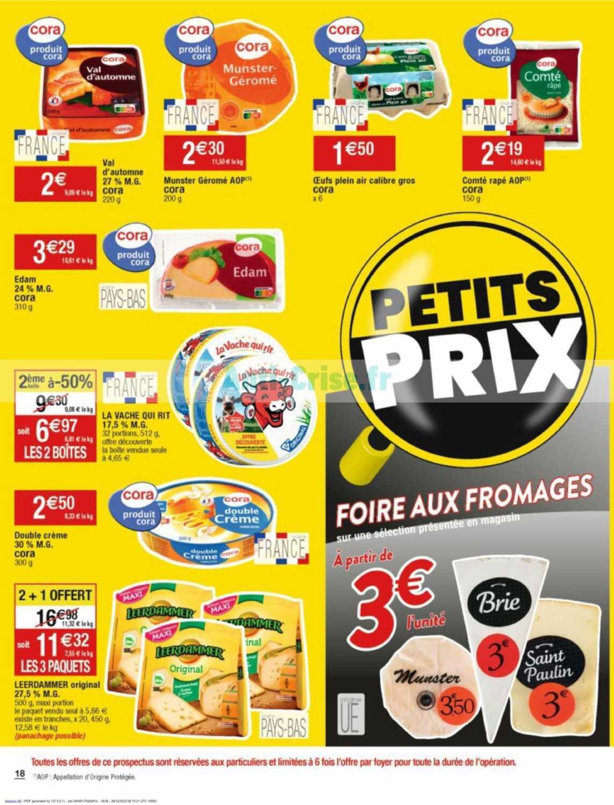Catalogue Catalogue Cora Petits prix, page 00009