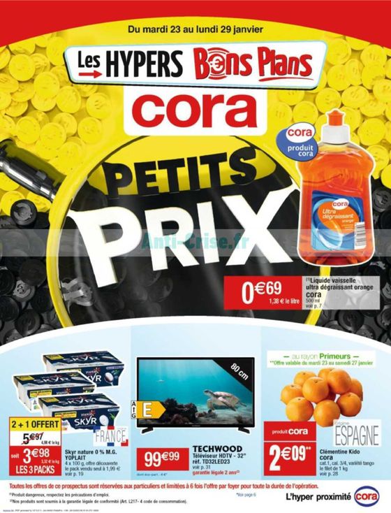 Catalogue Cora Petits prix
