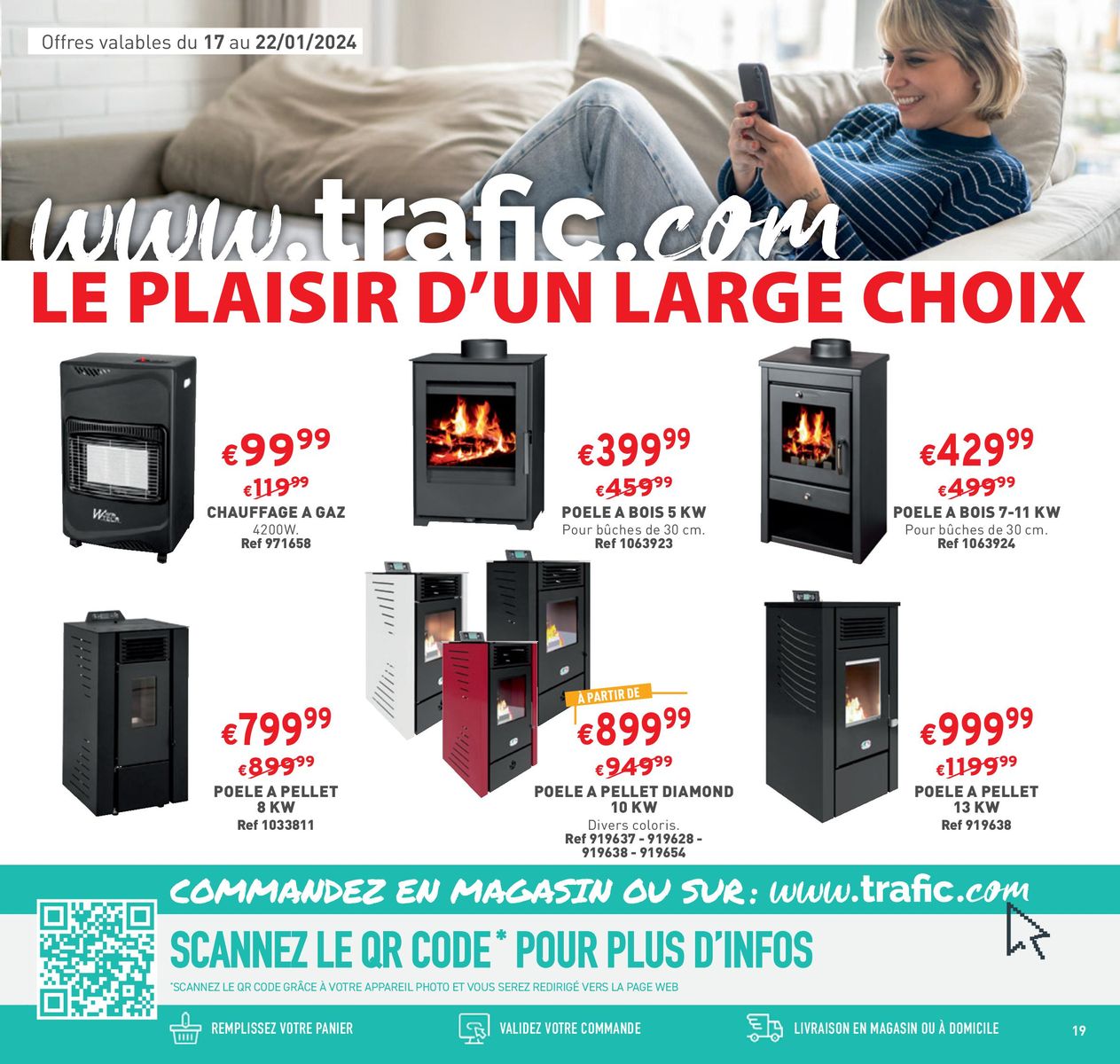 Catalogue TOUJOURS PLUS de PRIX CHOCS chez Trafic !, page 00019