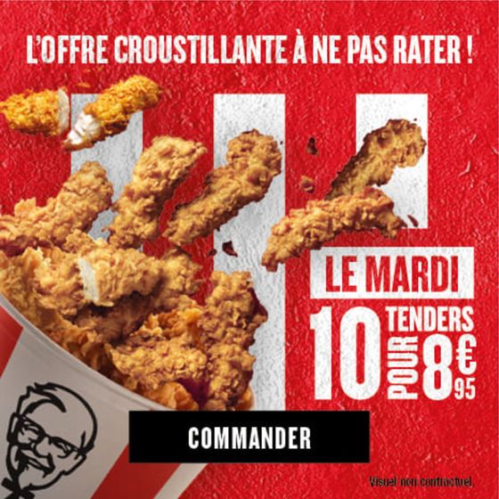 Catalogue KFC à Paris | Offres KFC | 16/01/2024 - 29/02/2024