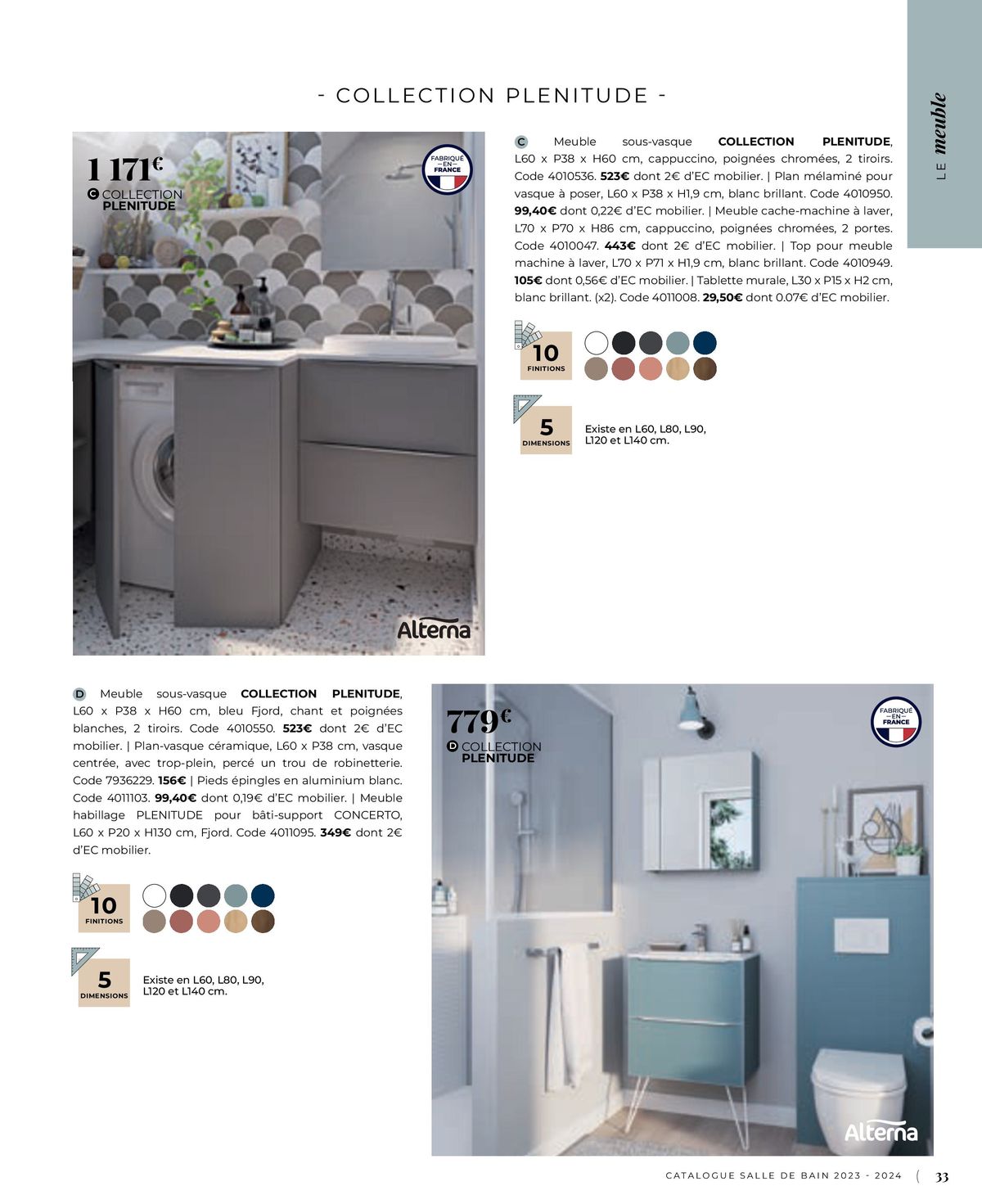 Catalogue Tout pour votre salle de bain, page 00033