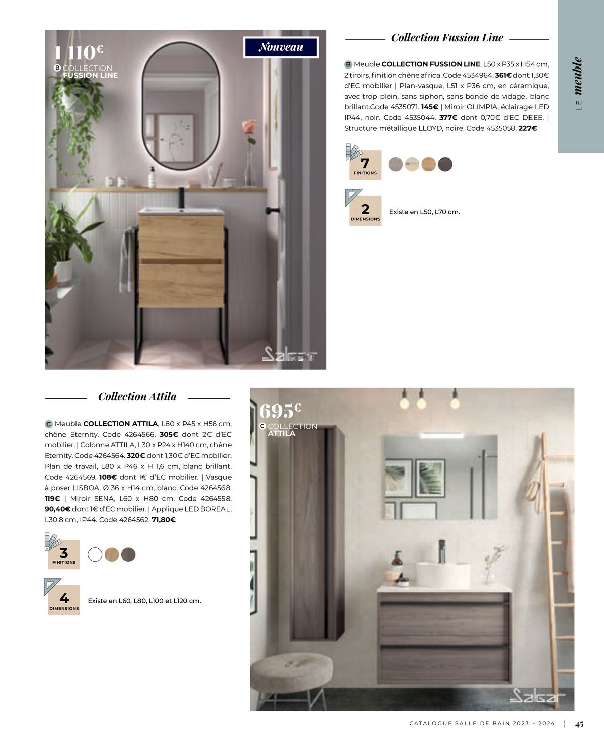 Catalogue Tout pour votre salle de bain, page 00045