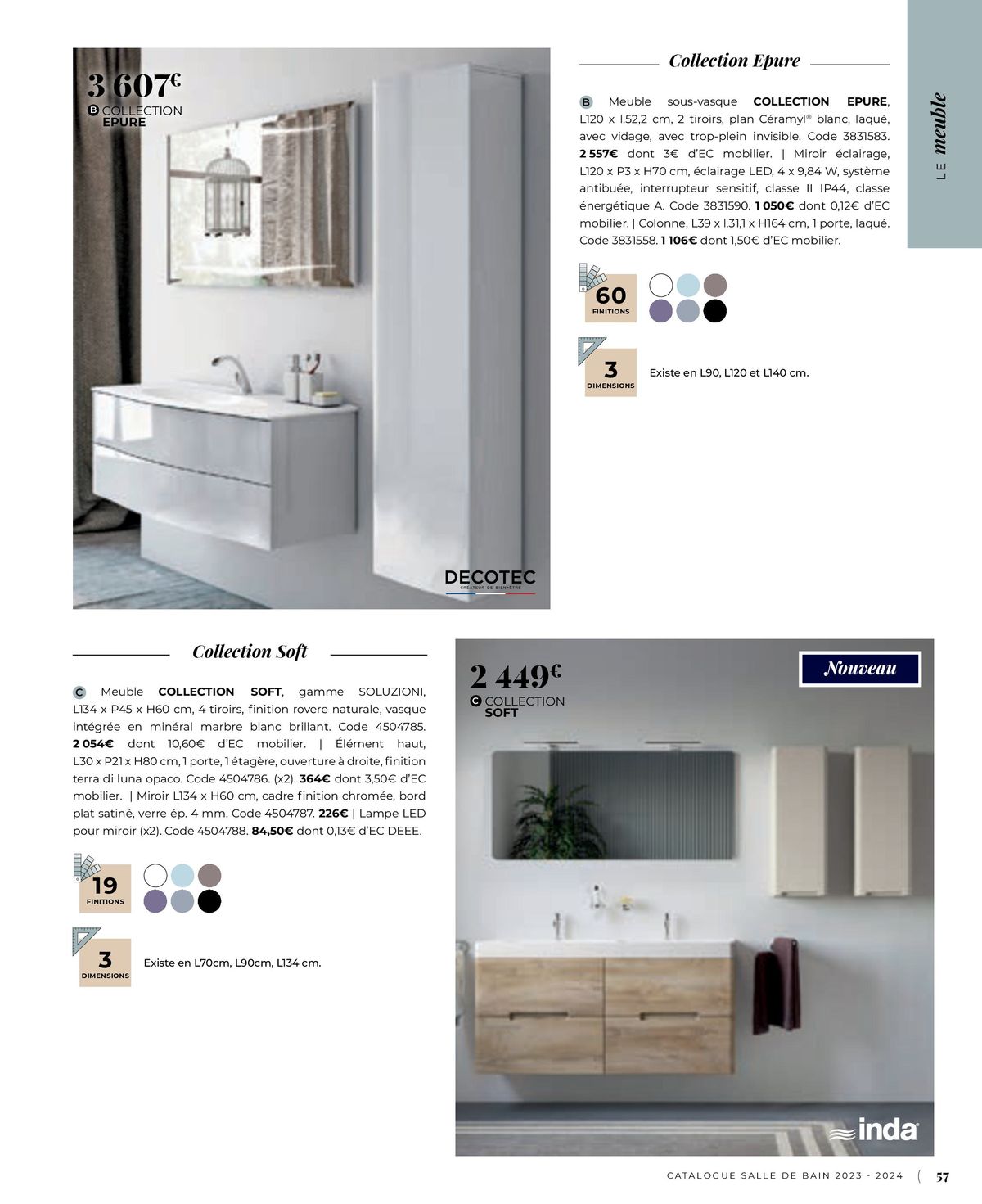 Catalogue Tout pour votre salle de bain, page 00057