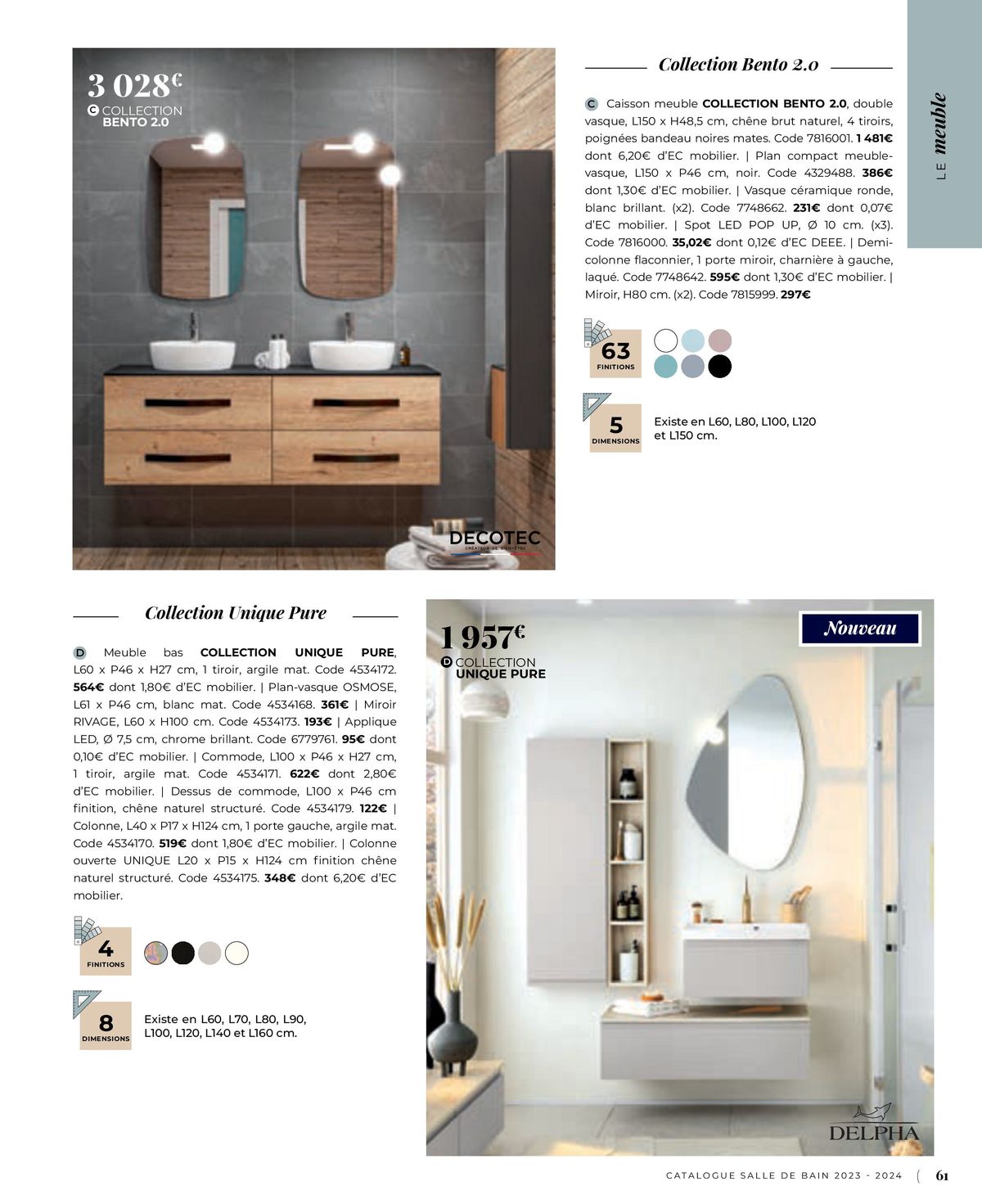 Catalogue Tout pour votre salle de bain, page 00061