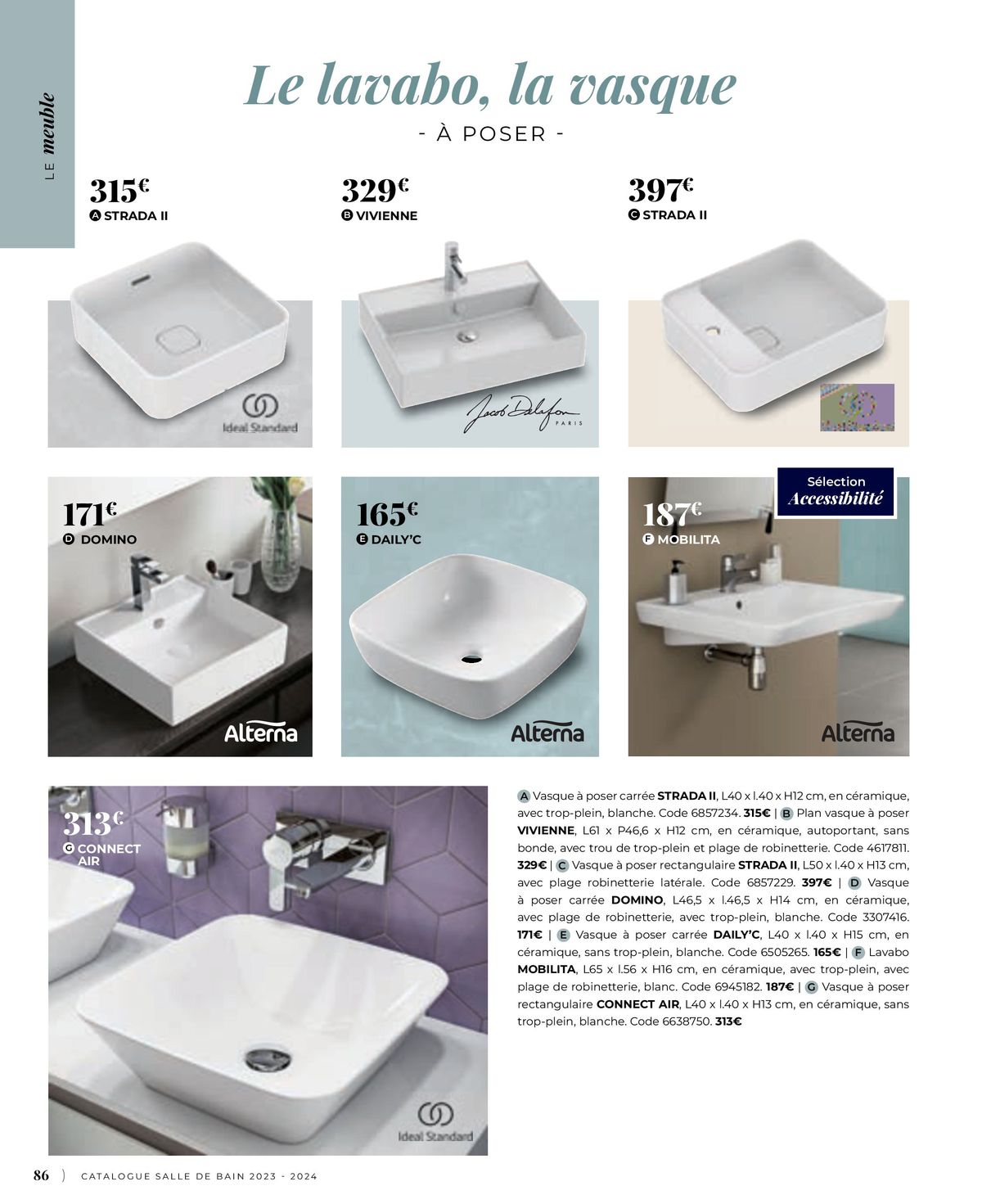 Catalogue Tout pour votre salle de bain, page 00086
