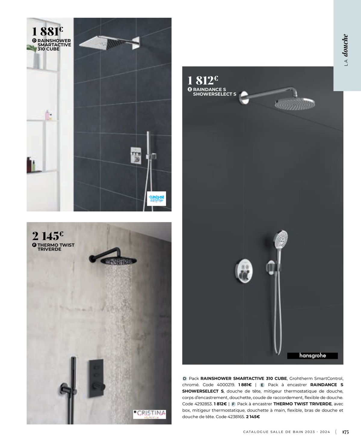 Catalogue Tout pour votre salle de bain, page 00175