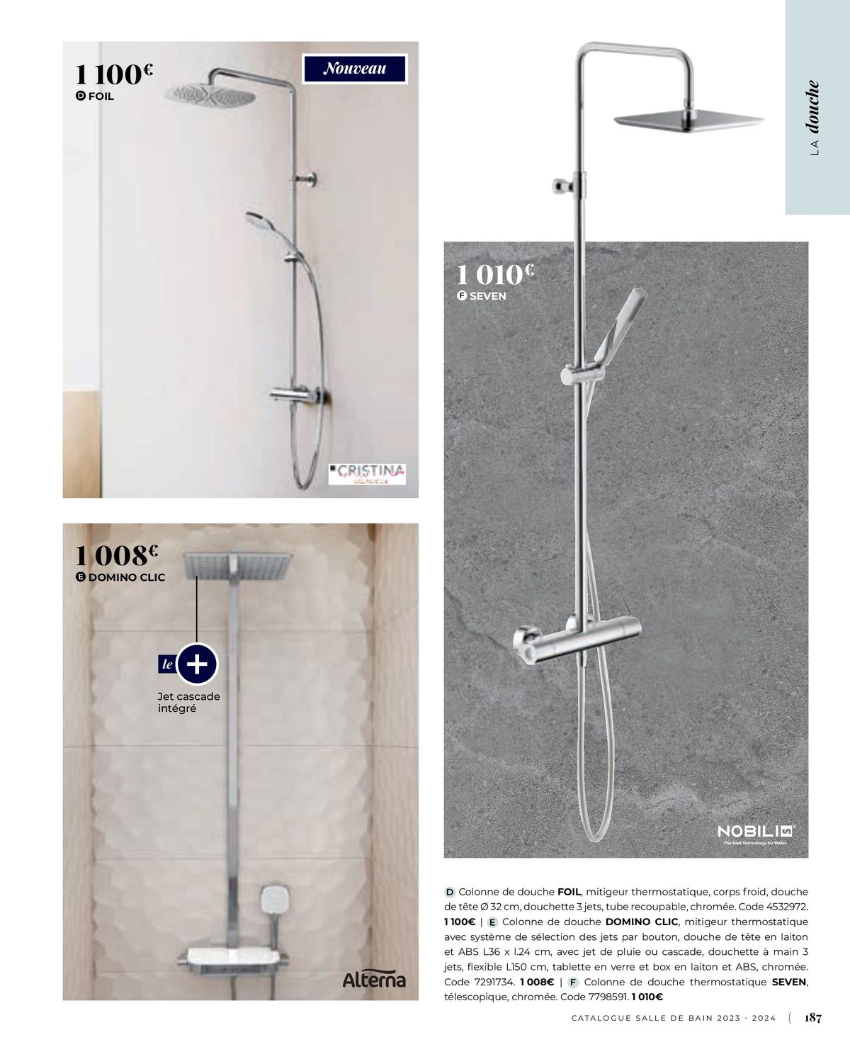 Catalogue Tout pour votre salle de bain, page 00187