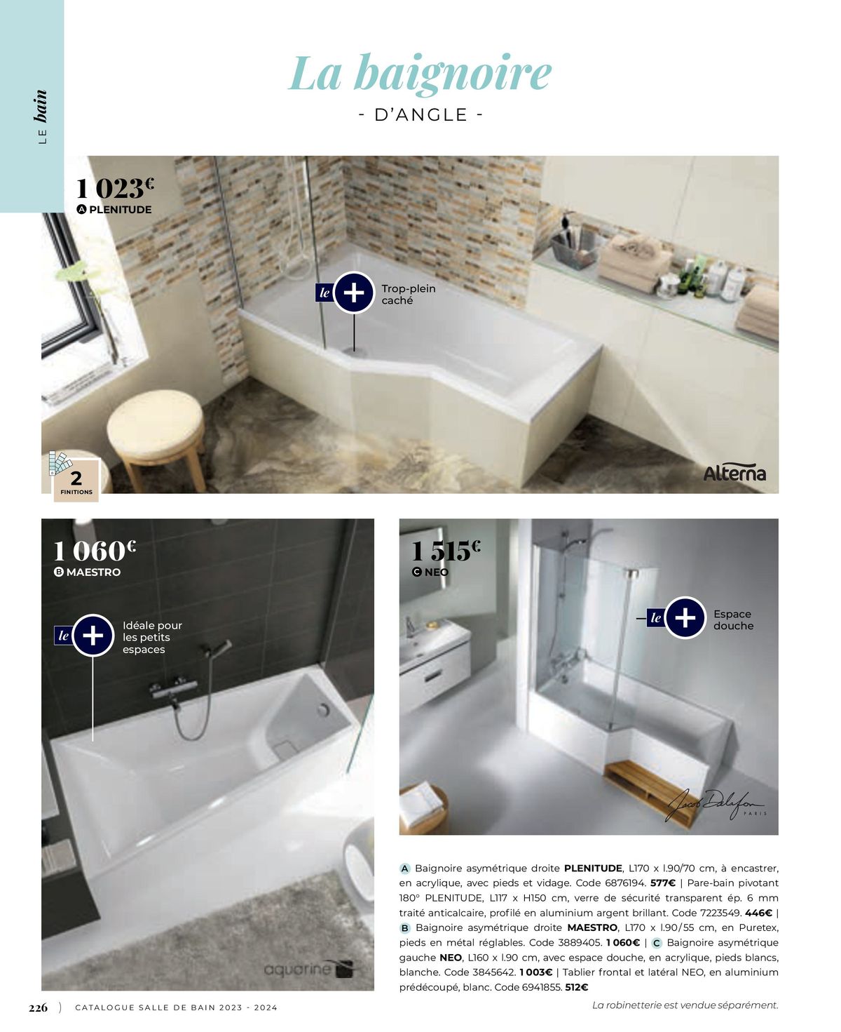 Catalogue Tout pour votre salle de bain, page 00226