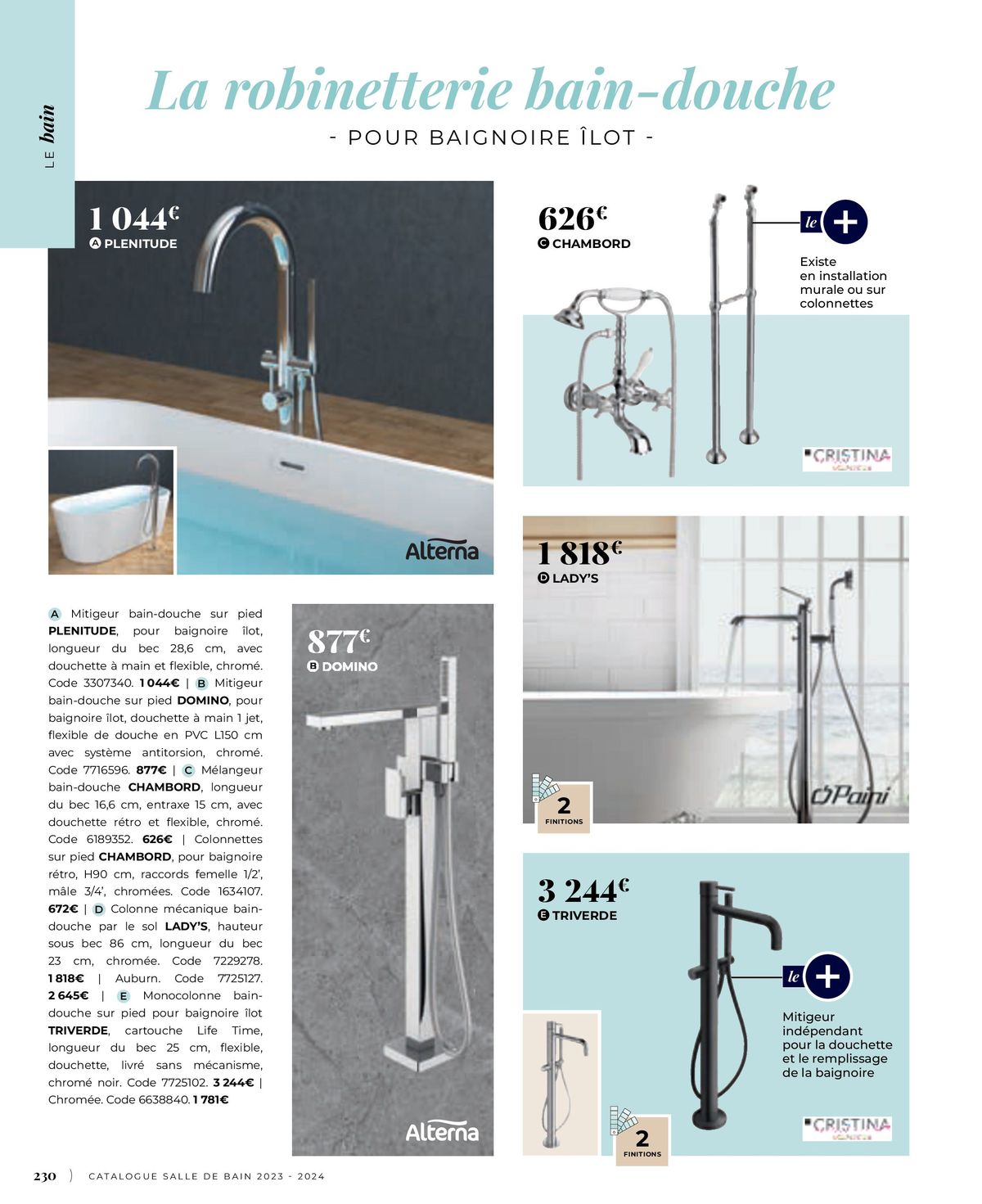 Catalogue Tout pour votre salle de bain, page 00230