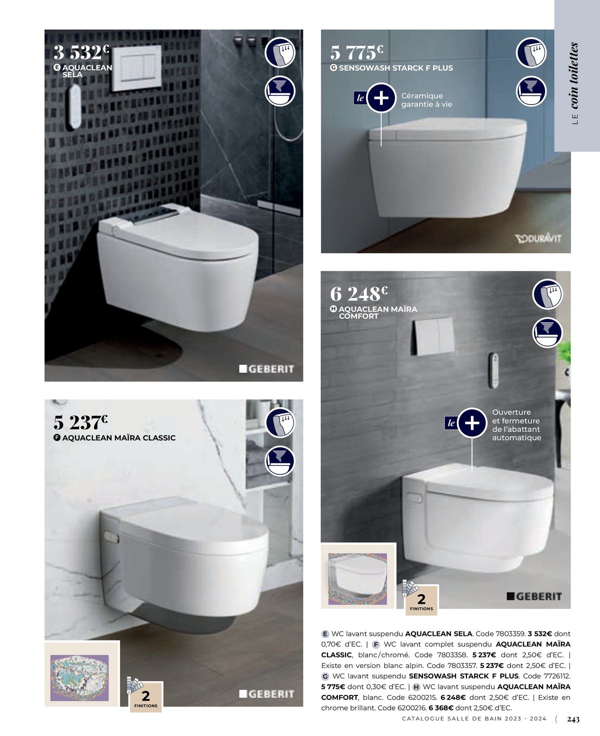 Catalogue Tout pour votre salle de bain, page 00243