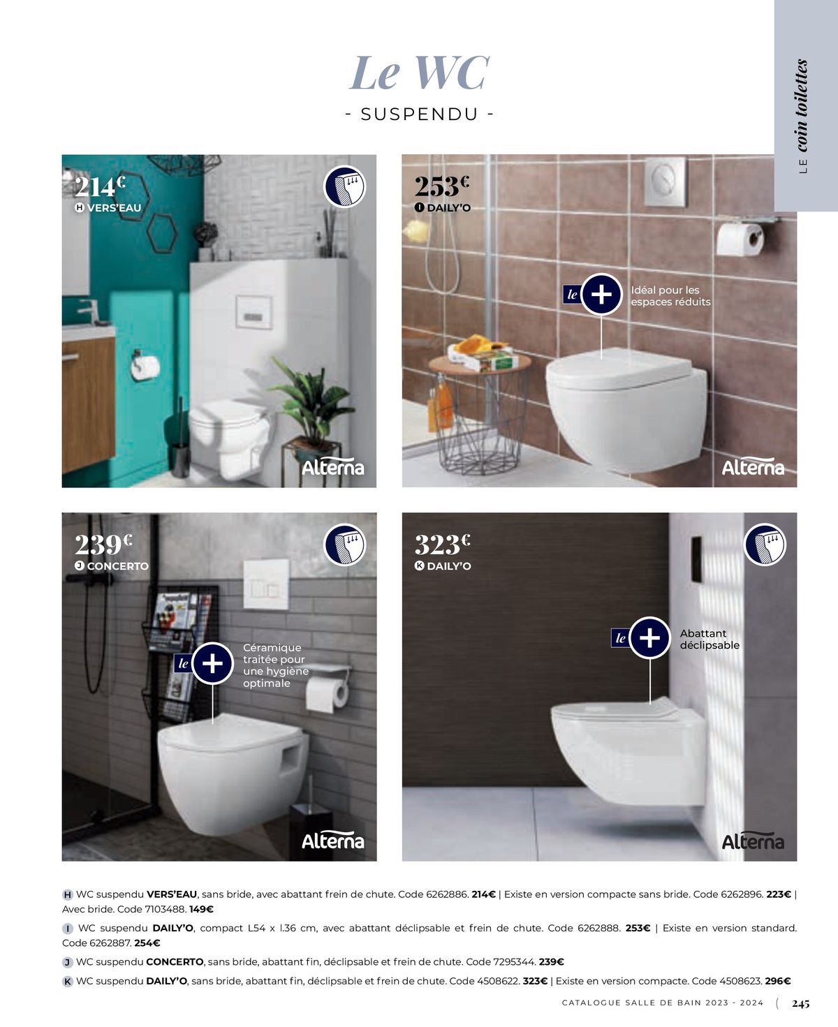 Catalogue Tout pour votre salle de bain, page 00245