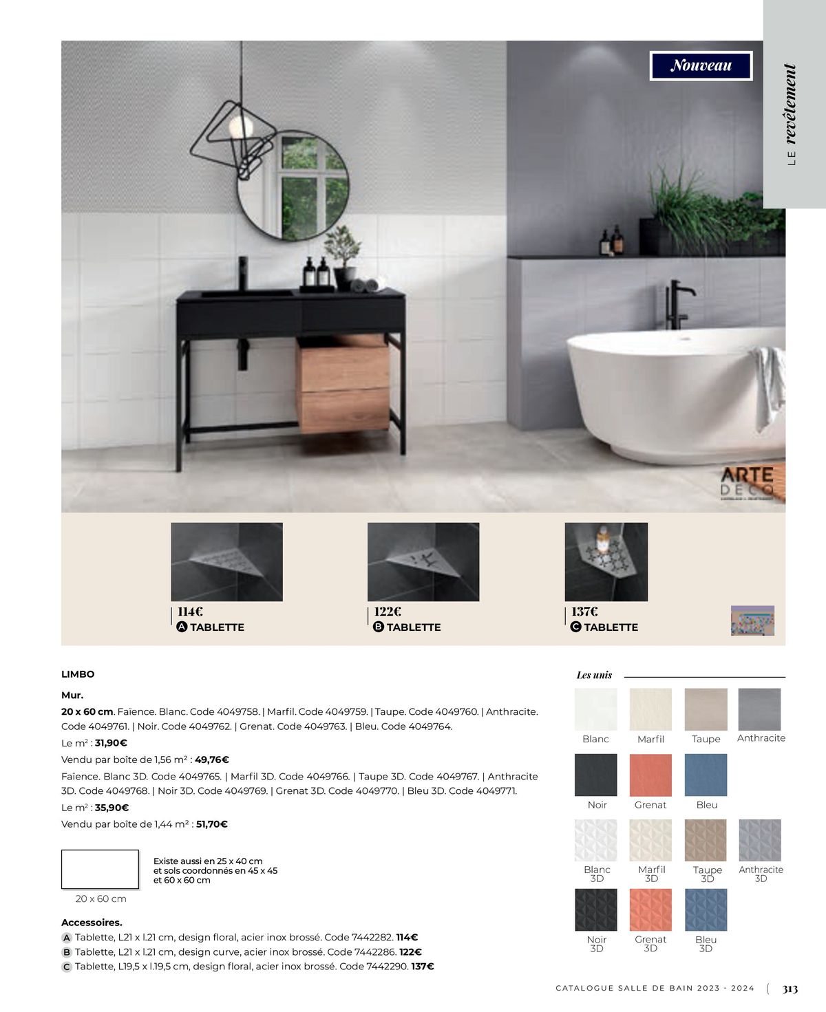 Catalogue Tout pour votre salle de bain, page 00313