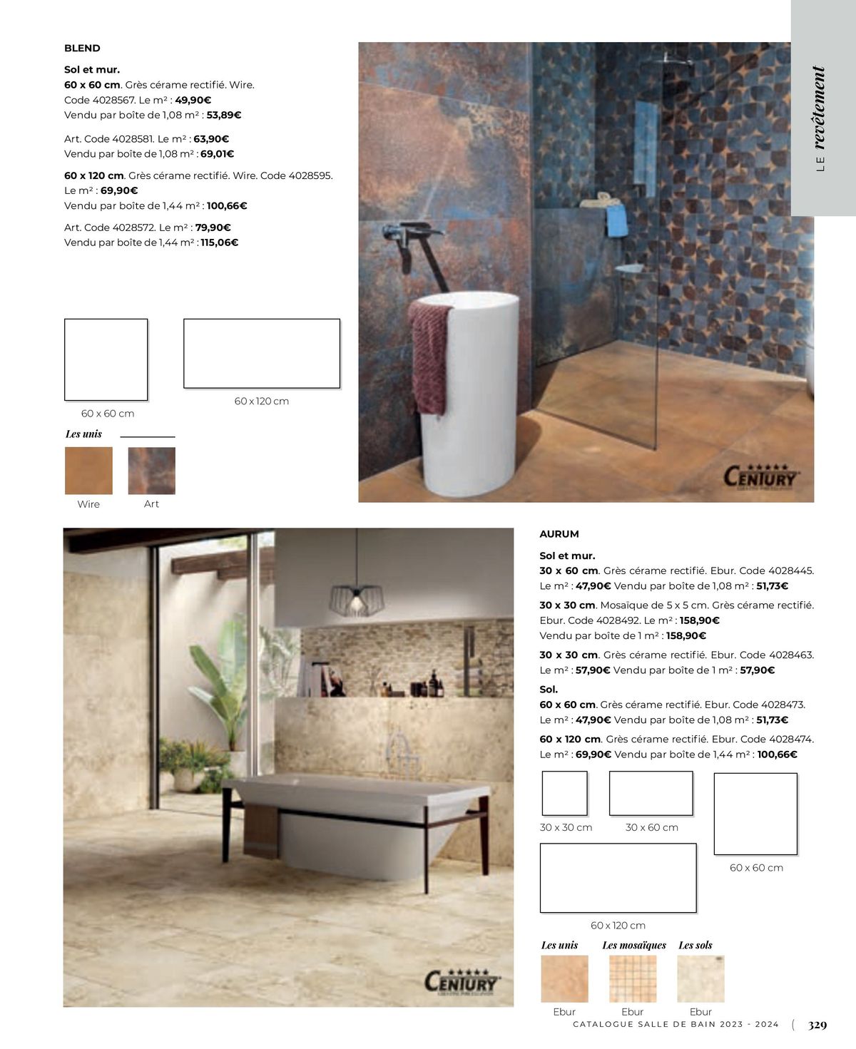 Catalogue Tout pour votre salle de bain, page 00329
