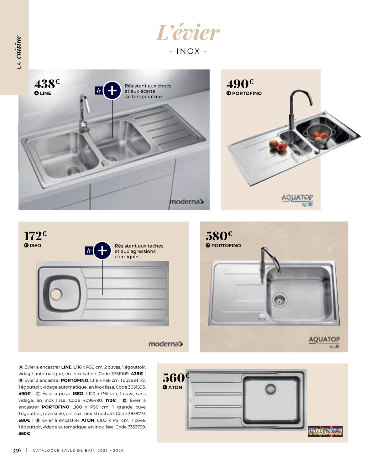 Catalogue Tout pour votre salle de bain, page 00356