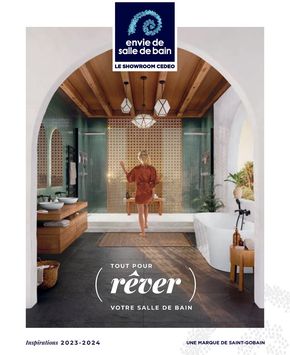 Catalogue Cedeo | Tout pour votre salle de bain | 17/01/2024 - 30/04/2024