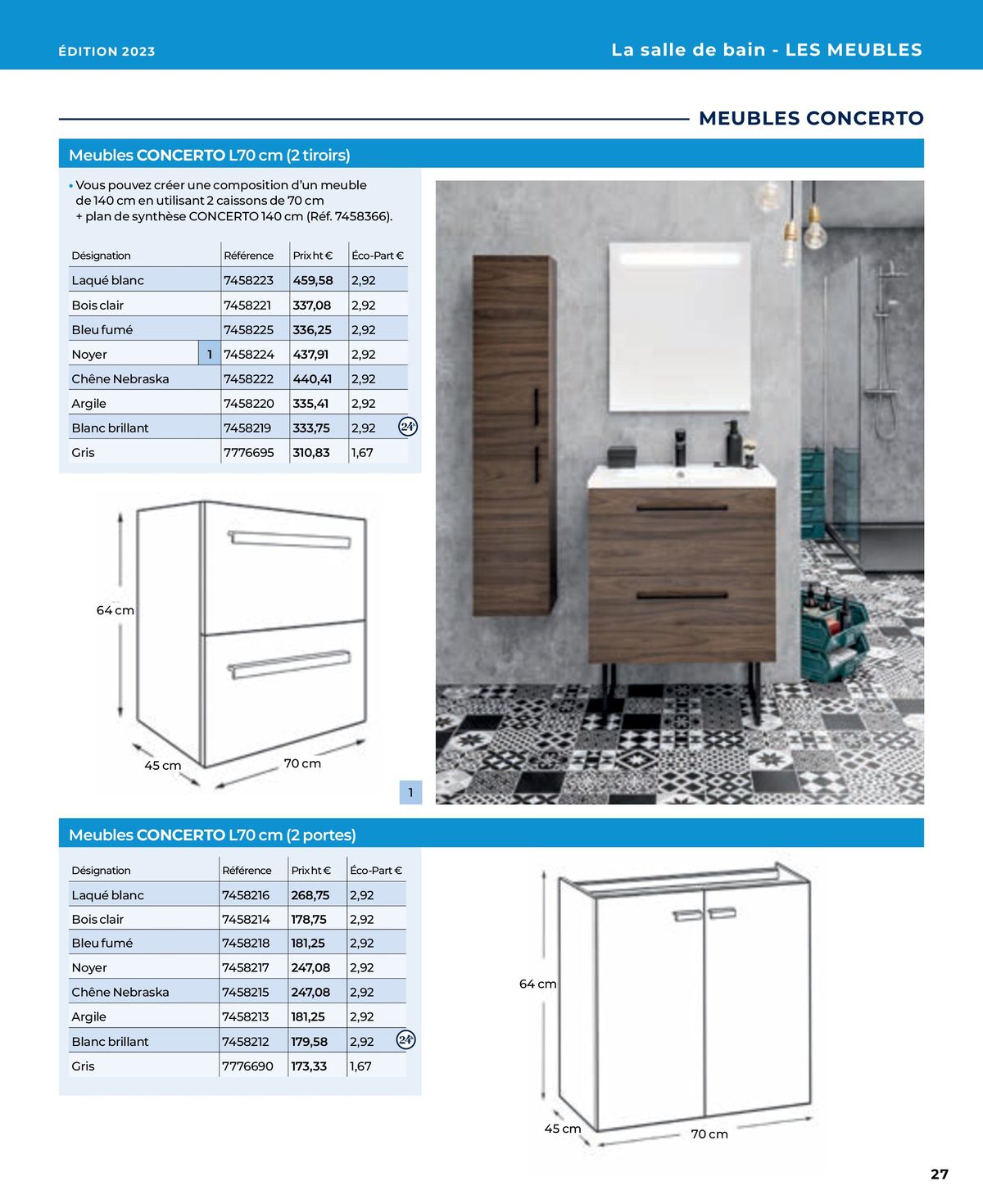 Catalogue La salle de bain en toute sérénité, page 00027