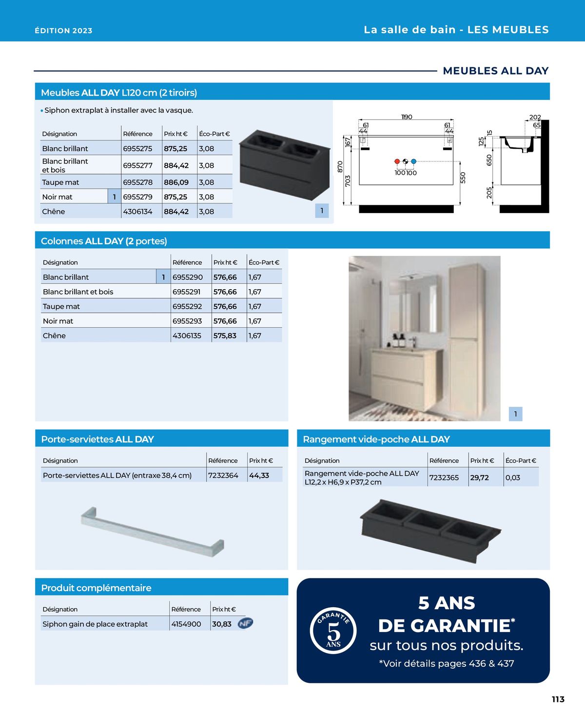 Catalogue La salle de bain en toute sérénité, page 00113