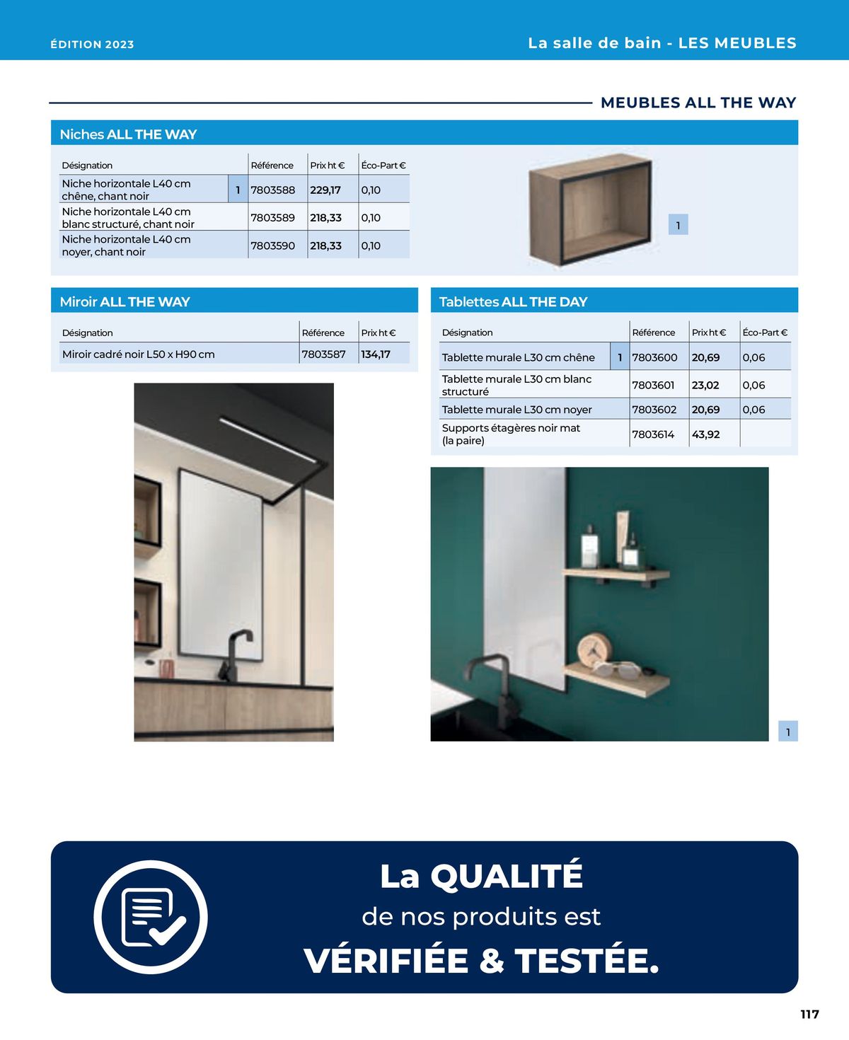 Catalogue La salle de bain en toute sérénité, page 00117