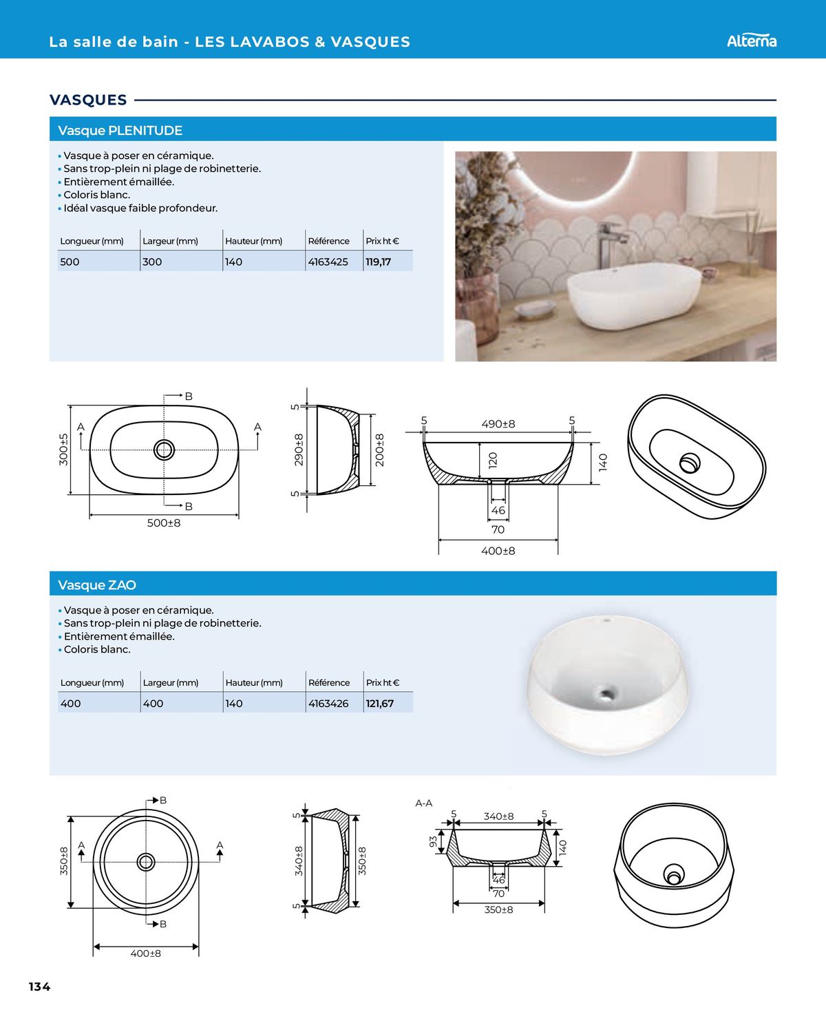 Catalogue La salle de bain en toute sérénité, page 00134