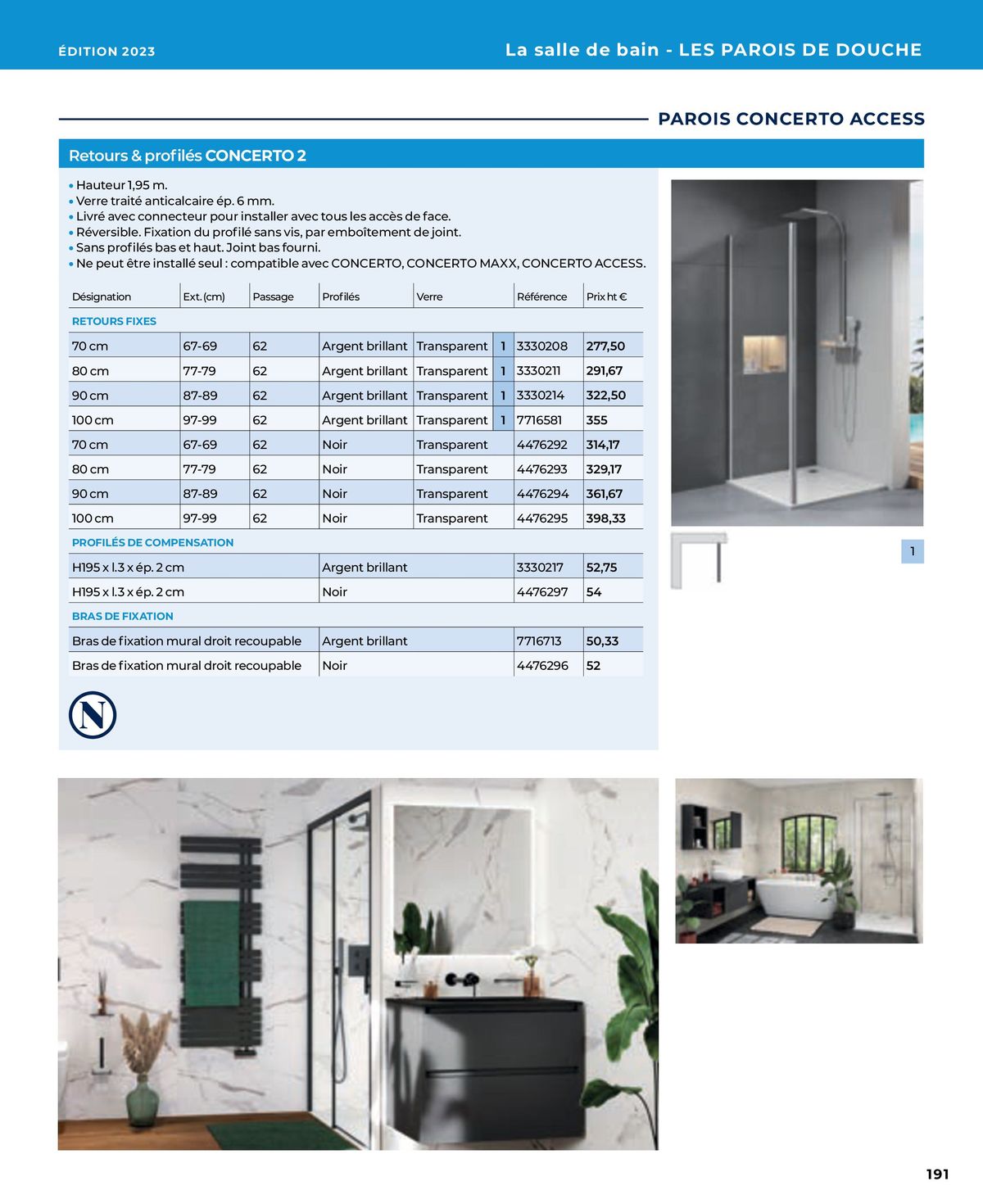 Catalogue La salle de bain en toute sérénité, page 00191