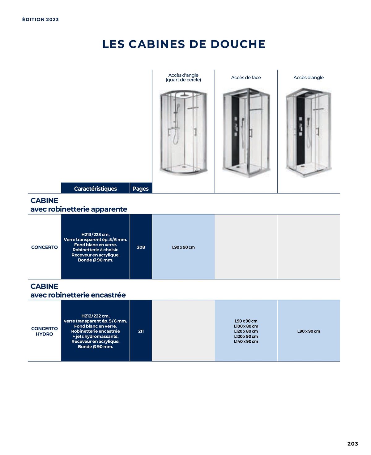 Catalogue La salle de bain en toute sérénité, page 00203