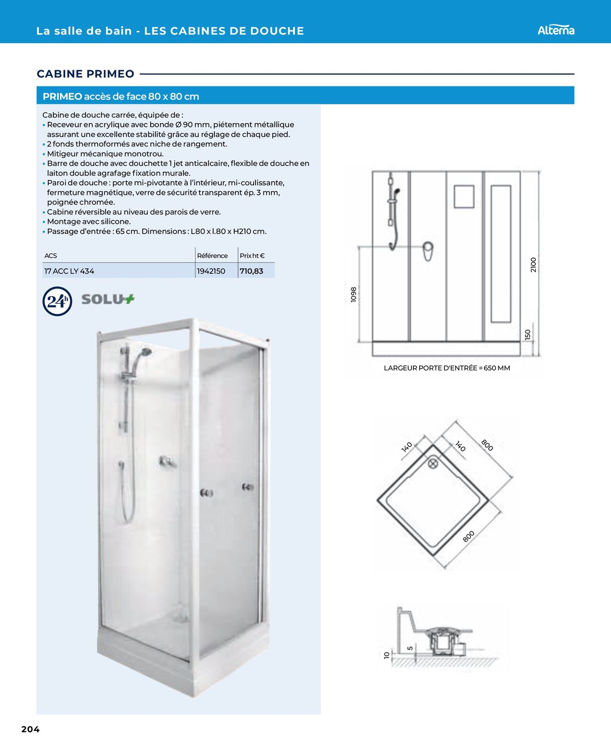 Catalogue La salle de bain en toute sérénité, page 00204