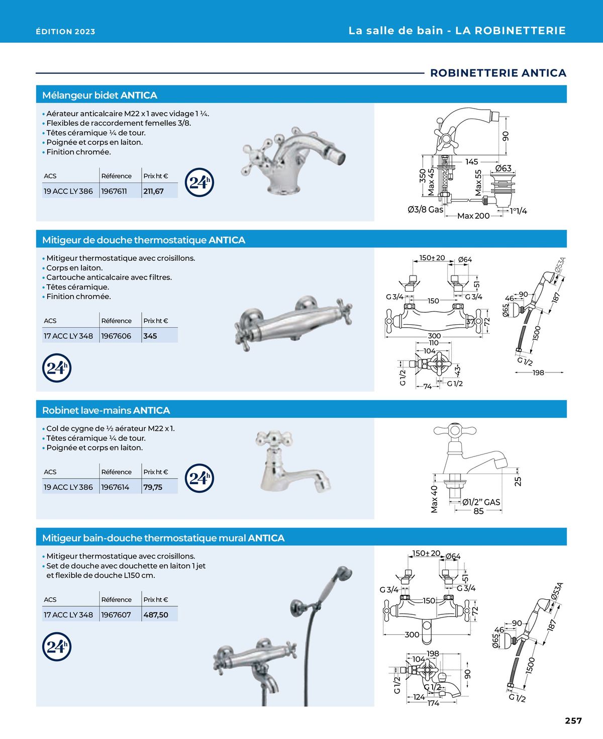 Catalogue La salle de bain en toute sérénité, page 00257