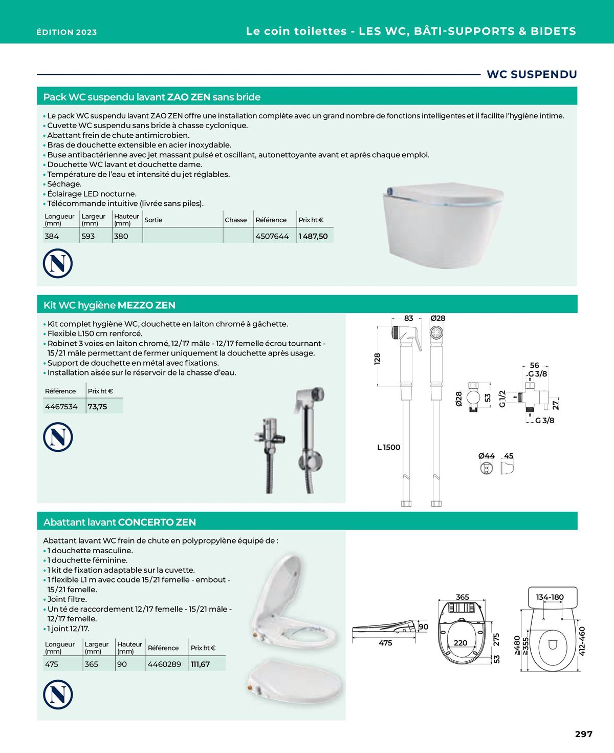 Catalogue La salle de bain en toute sérénité, page 00297