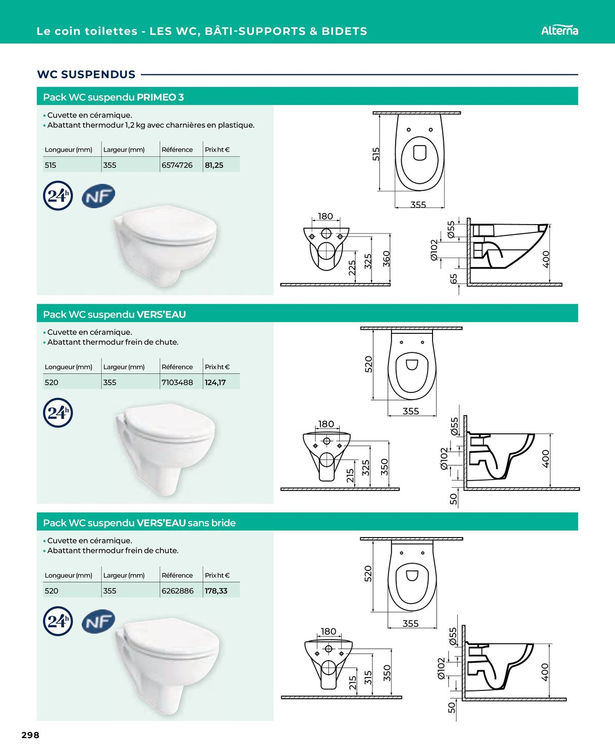 Catalogue La salle de bain en toute sérénité, page 00298