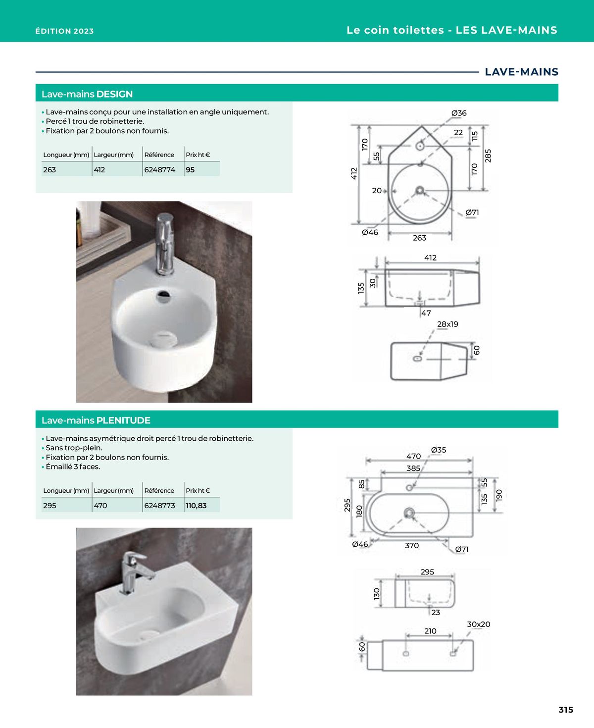 Catalogue La salle de bain en toute sérénité, page 00315