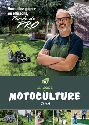 Catalogue Point Vert à Le Lude | Guide motoculture 2024 Magasin Vert | 18/01/2024 - 31/03/2024