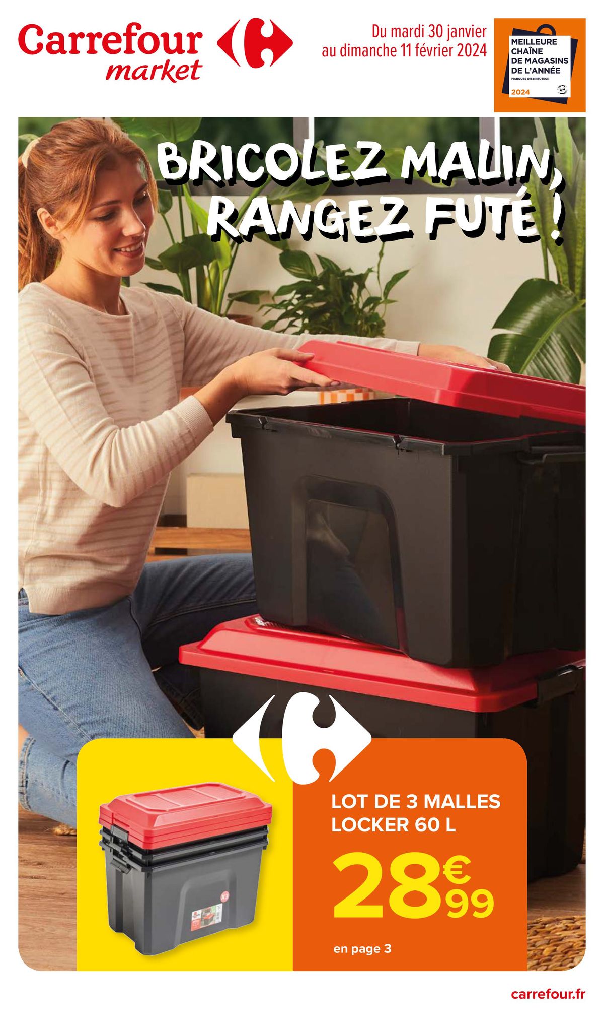 Catalogue Bricolez malin, Rangez futé !, page 00001