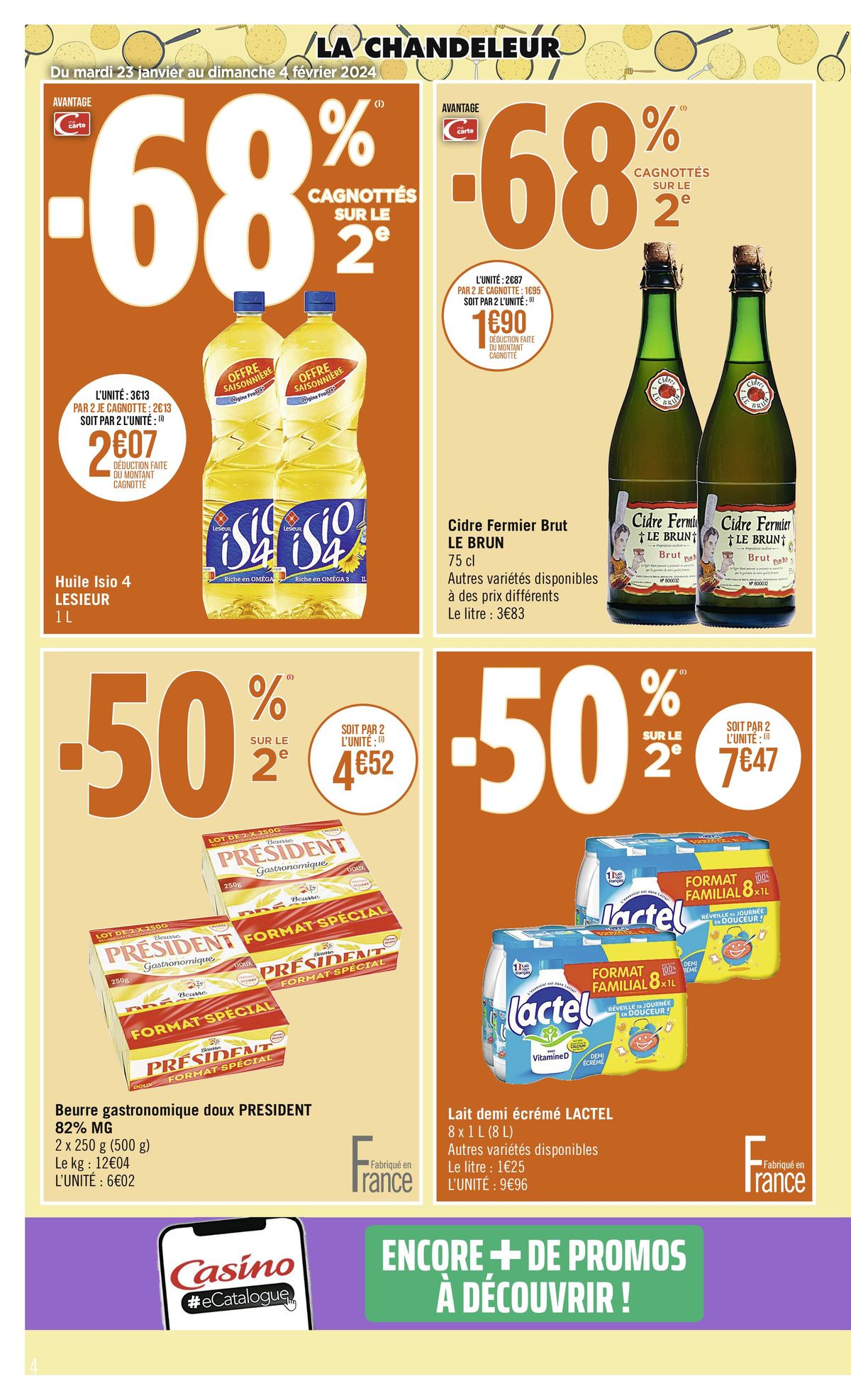 Catalogue OUI AUX TRÈS BELLES PROMOS !, page 00004