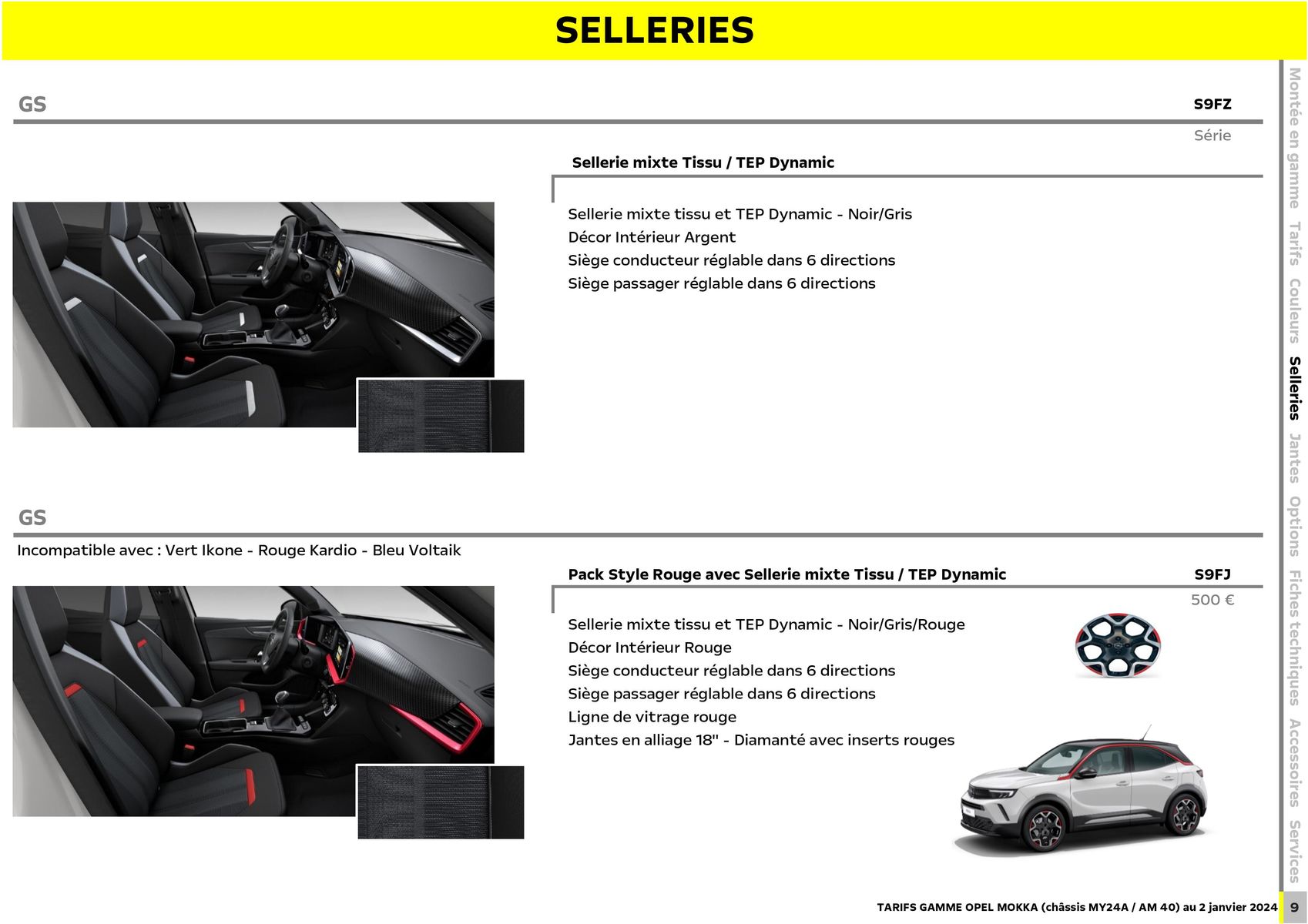 Catalogue Opel Nouveau Mokka, page 00010