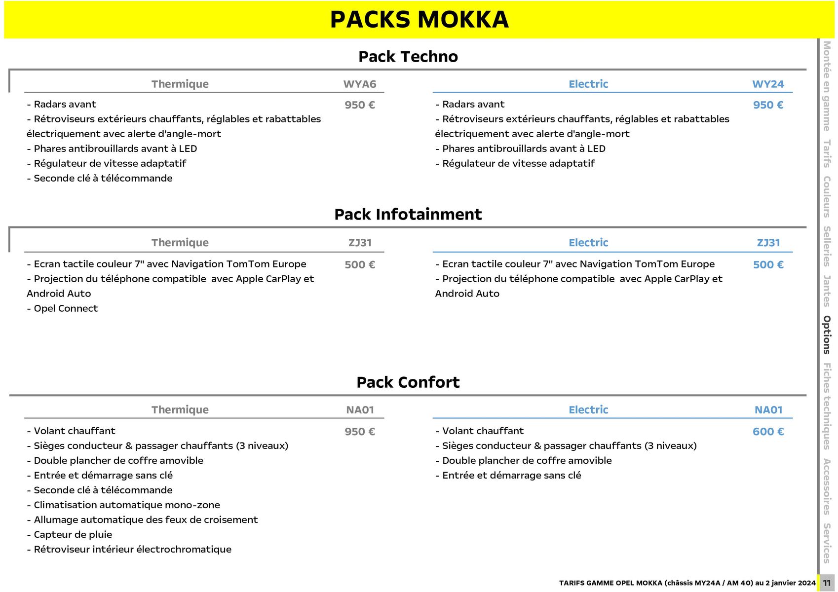 Catalogue Opel Nouveau Mokka, page 00012