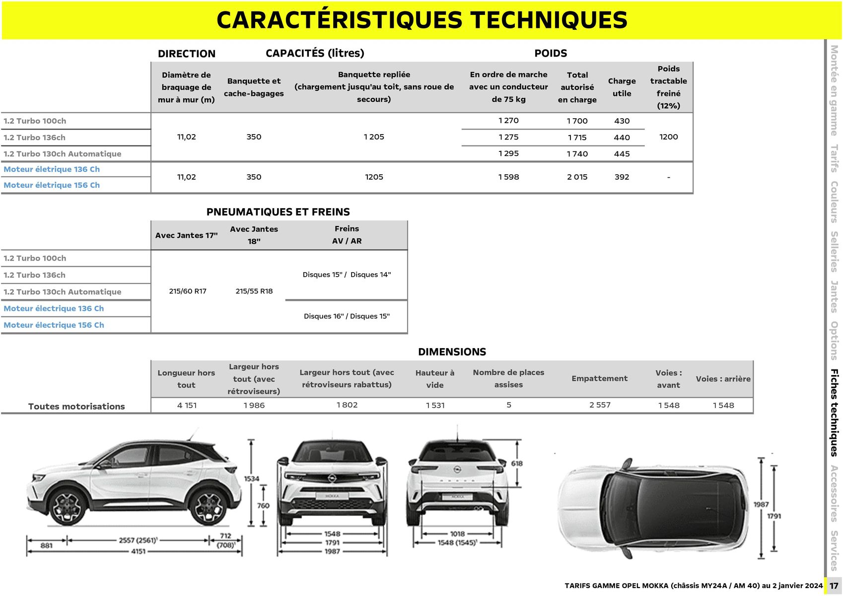 Catalogue Opel Nouveau Mokka, page 00018