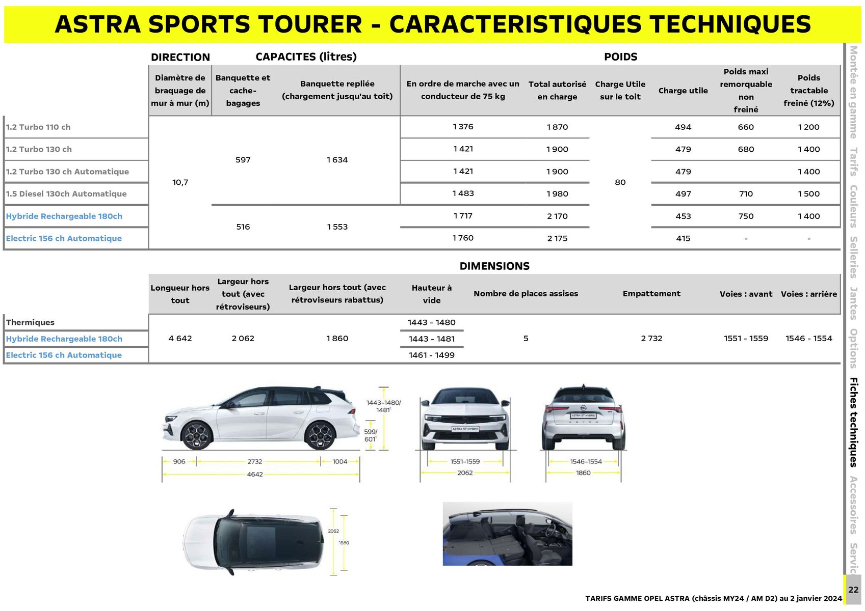 Catalogue Opel Astra, page 00023